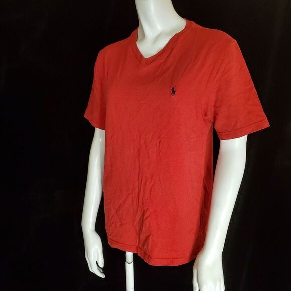 Polo Ralph Lauren Red Short Sleeve Tee Shirt (L) - Picture 1 of 5